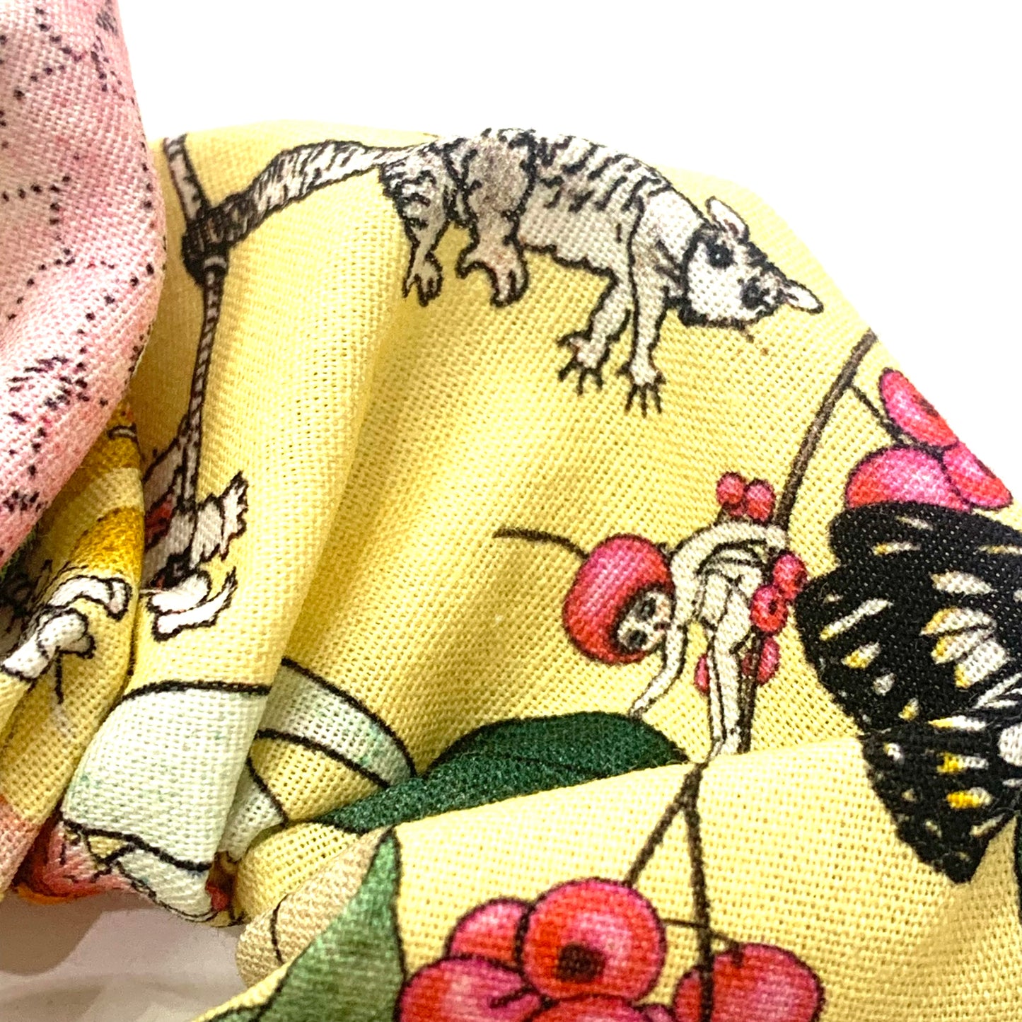 MUMMA WHOOPEE - JUMBO "Yellow Gumnut Babies" SCRUNCHIES