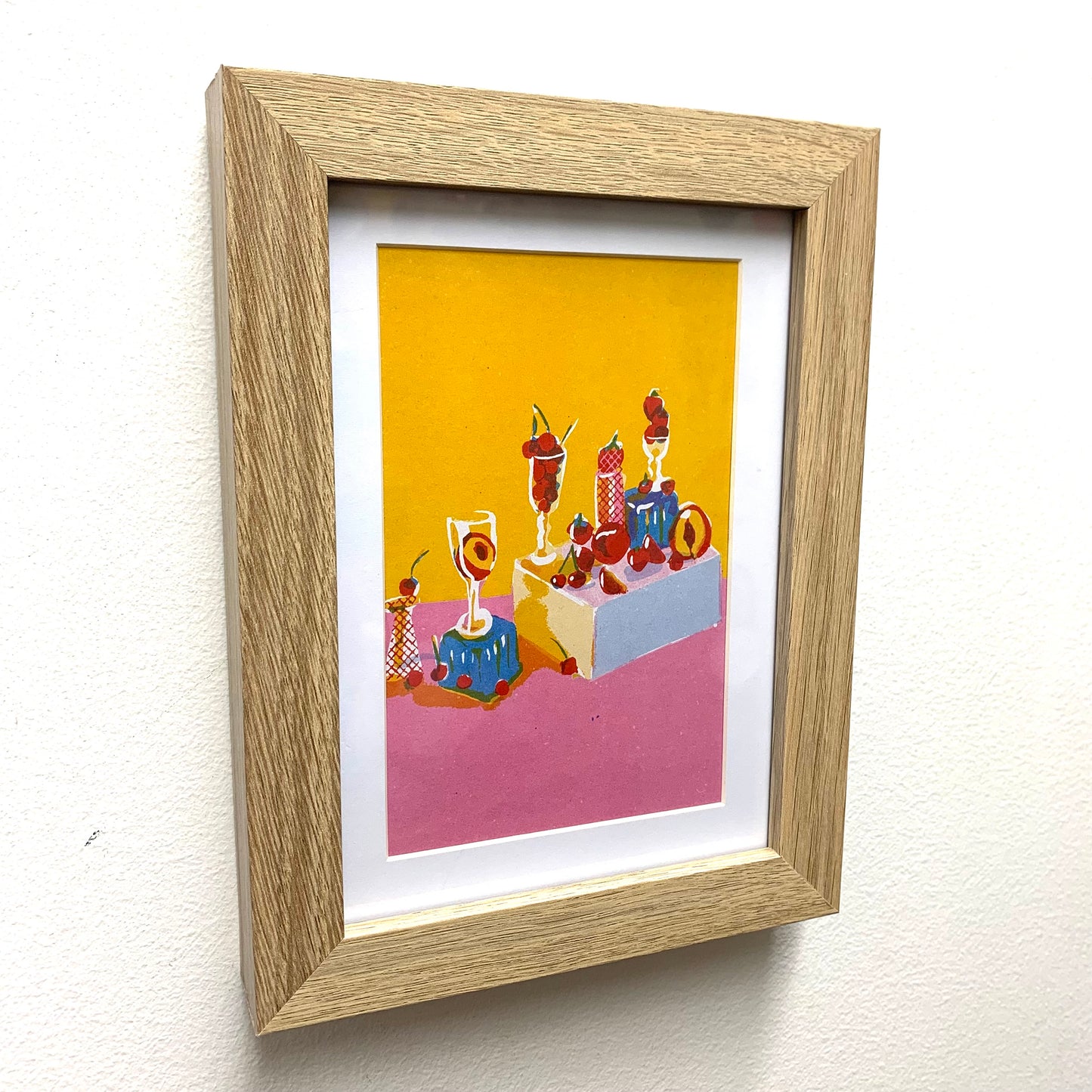 AHD PAPER CO- STILL LIFE WITH FRUIT- Framed Image