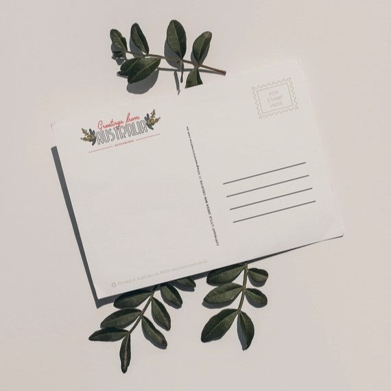 Green Mini Creative - Postcard- Kookaburra: "You Little Ripper"