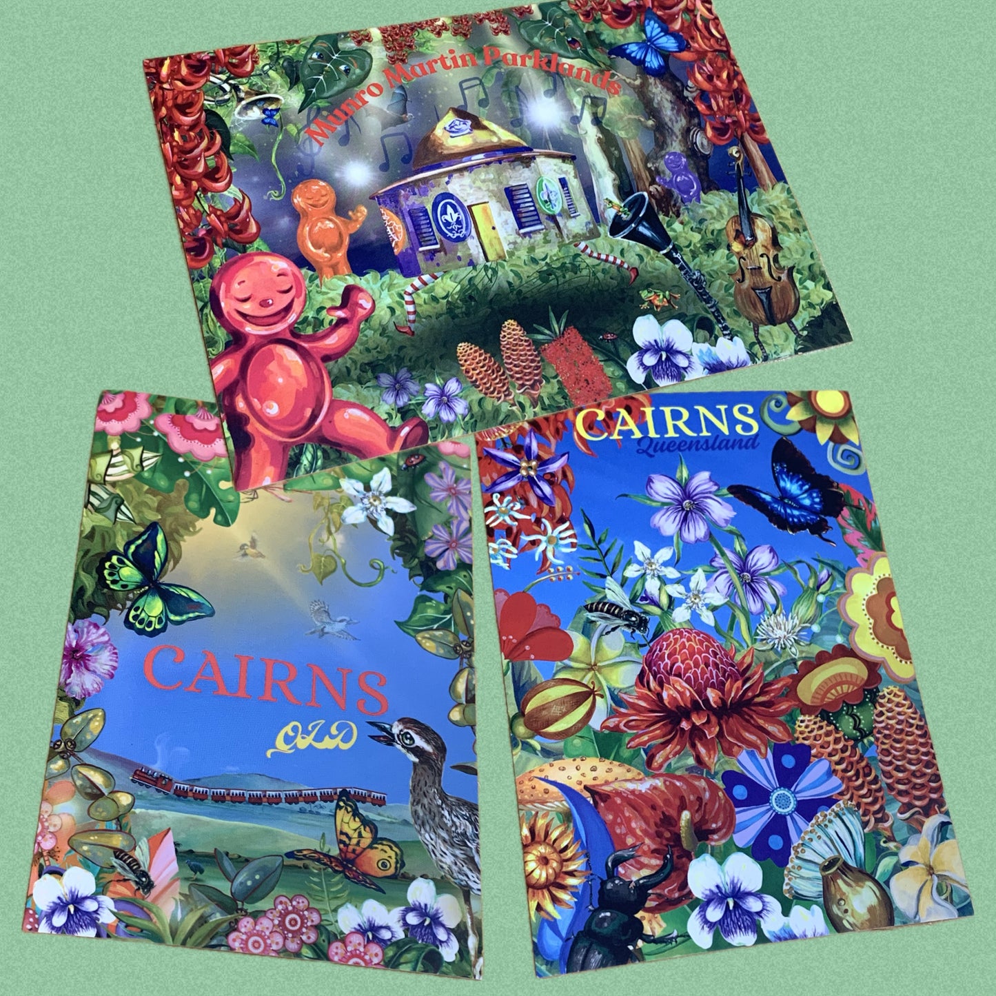 HAYLEY GILLESPIE - "MUNRO MARTIN PARK” POSTCARD