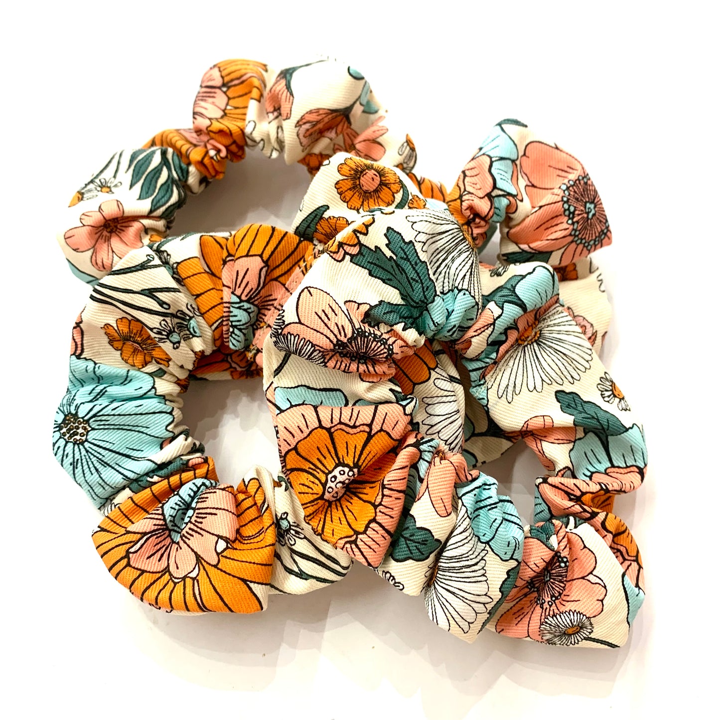 MAKIN' WHOOPEE - REGULAR "Summer Garden" SCRUNCHIES