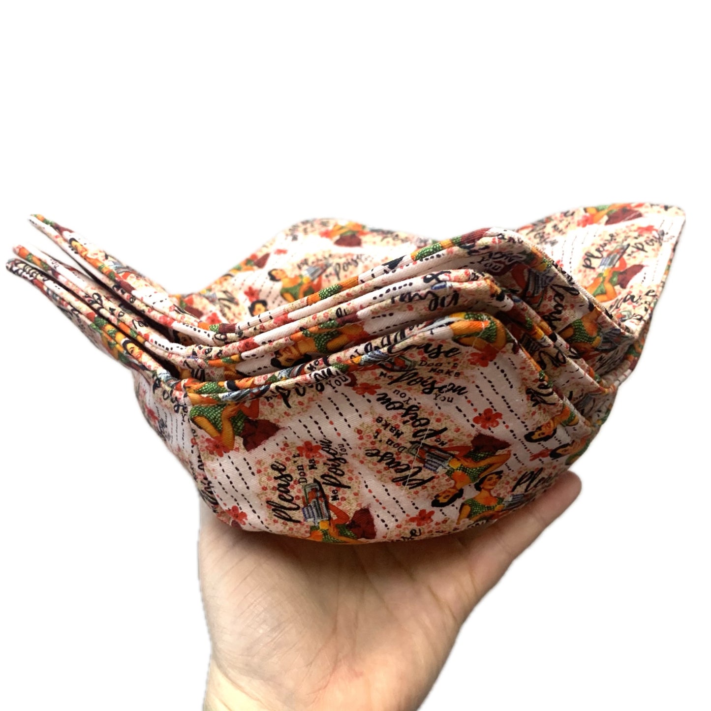 OH SEW ROSY: Bowl Cosies- Get Forked