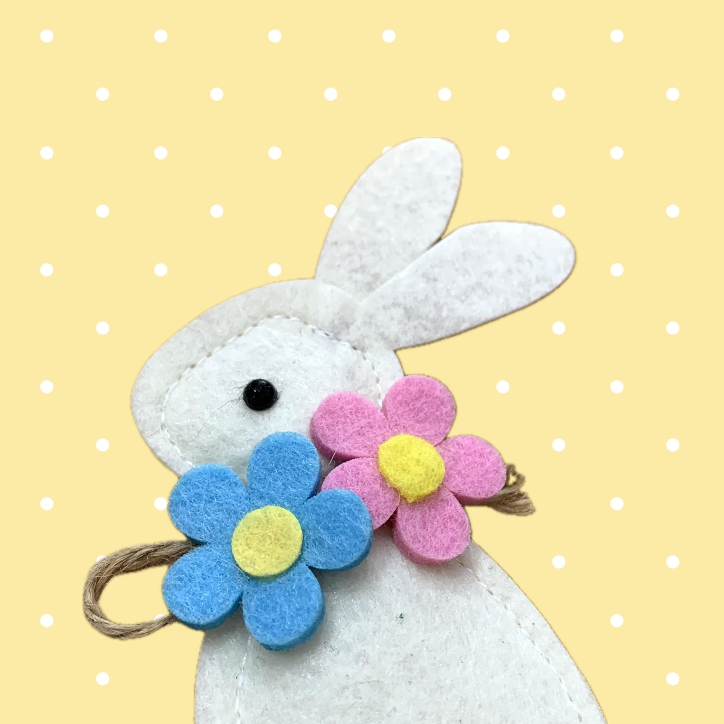 MAKIN' WHOOPEE BROOCH - Spring Bunny Brooch