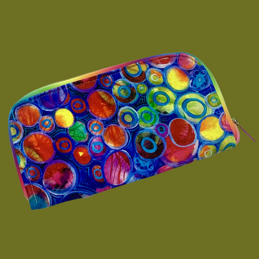 OH SEW ROSY: Wallets/Purses- Circles Abstract