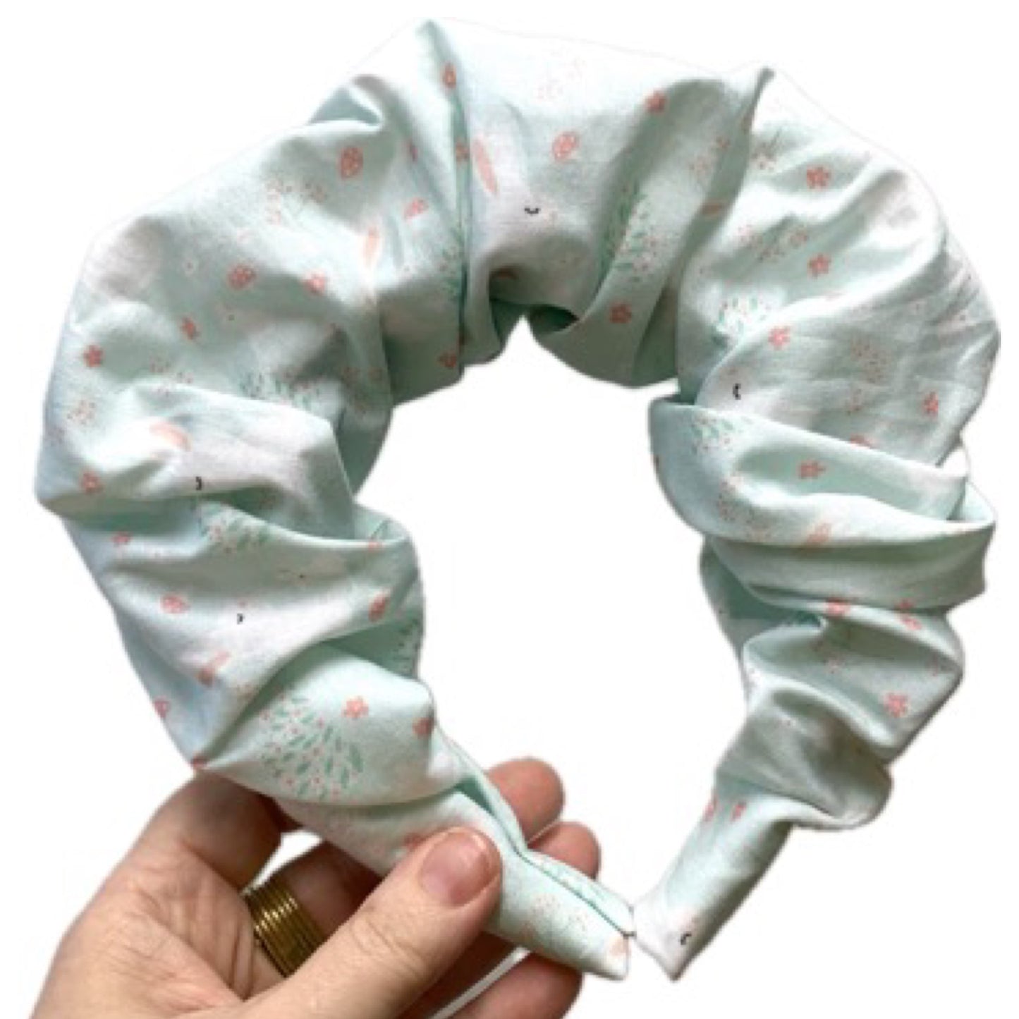 MAKIN WHOOPEE - Pastel Bunnies- JUMBO EASTER SCRUNCHIE HEADBAND