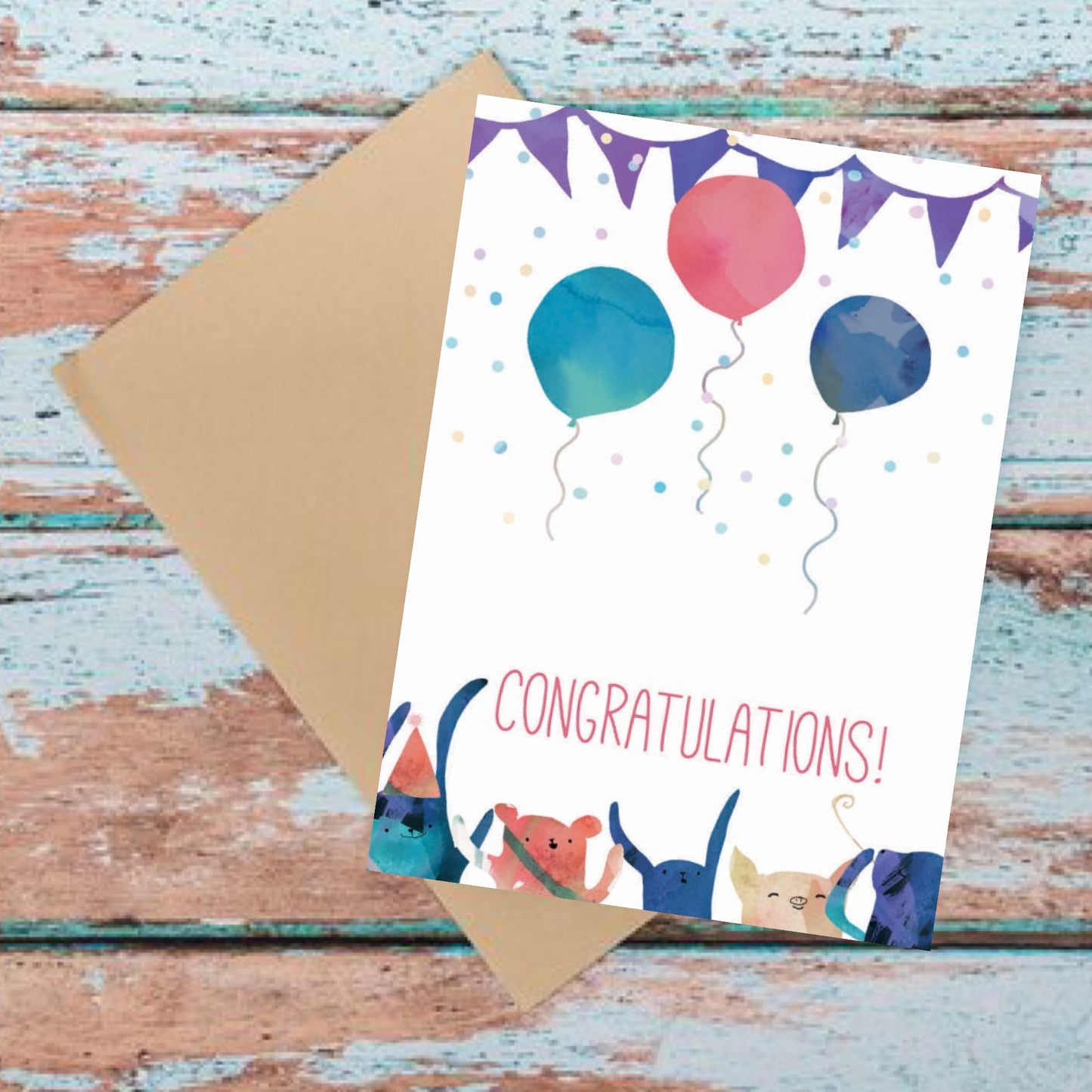 NUOVO - "Congratulations" By Jess Racklyeft- GREETING CARD