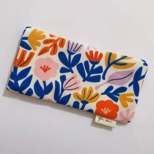 FABRIC DRAWER- Handmade Glasses Case - Petals