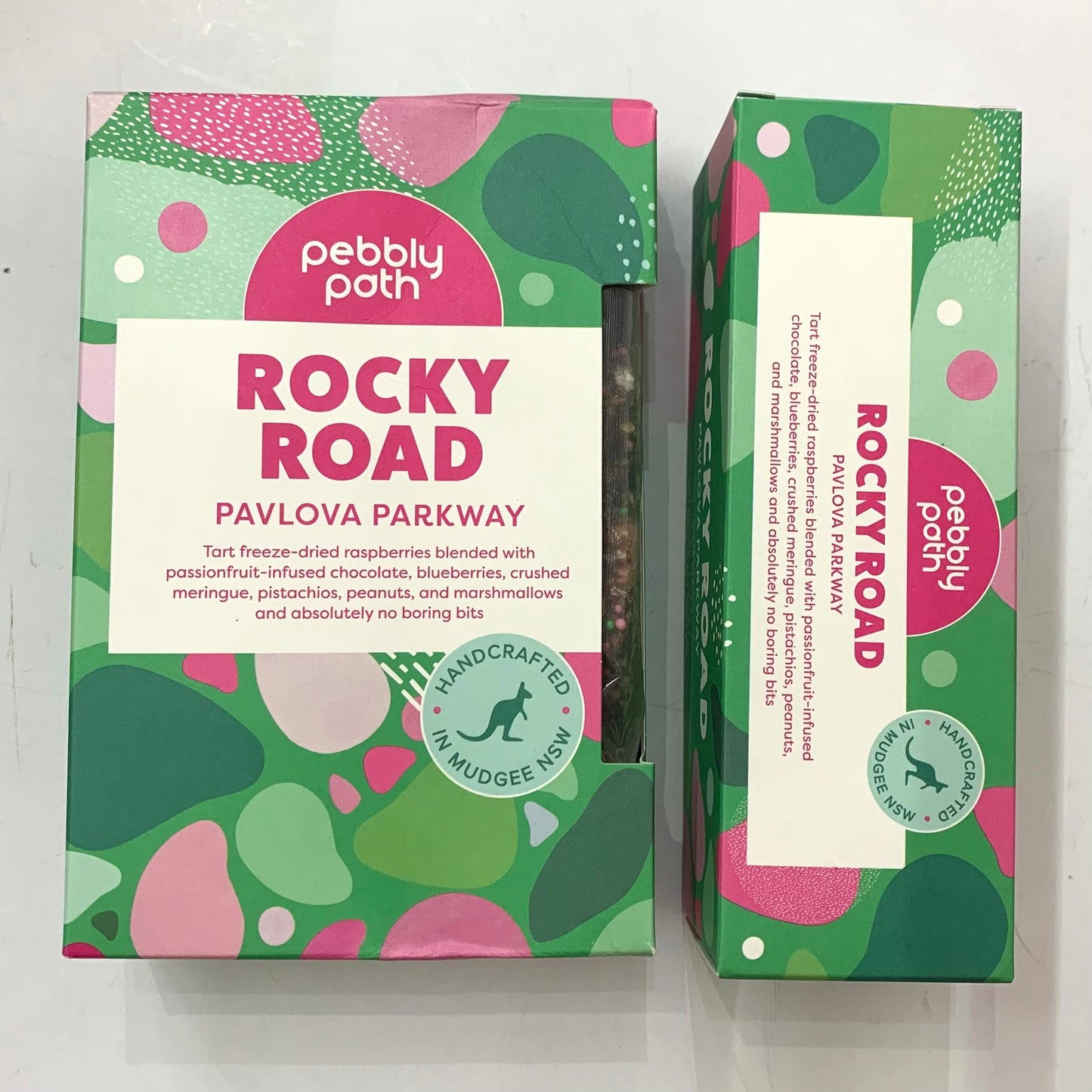 PEBBLY PATH- Christmas Rocky Road- Pavlova Parkway- 100g