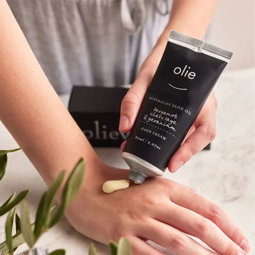 OLIEVE AND OLIE- Bergamot, Clary Sage & Geranium Hand Cream