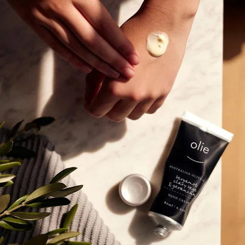 OLIEVE AND OLIE- Bergamot, Clary Sage & Geranium Hand Cream