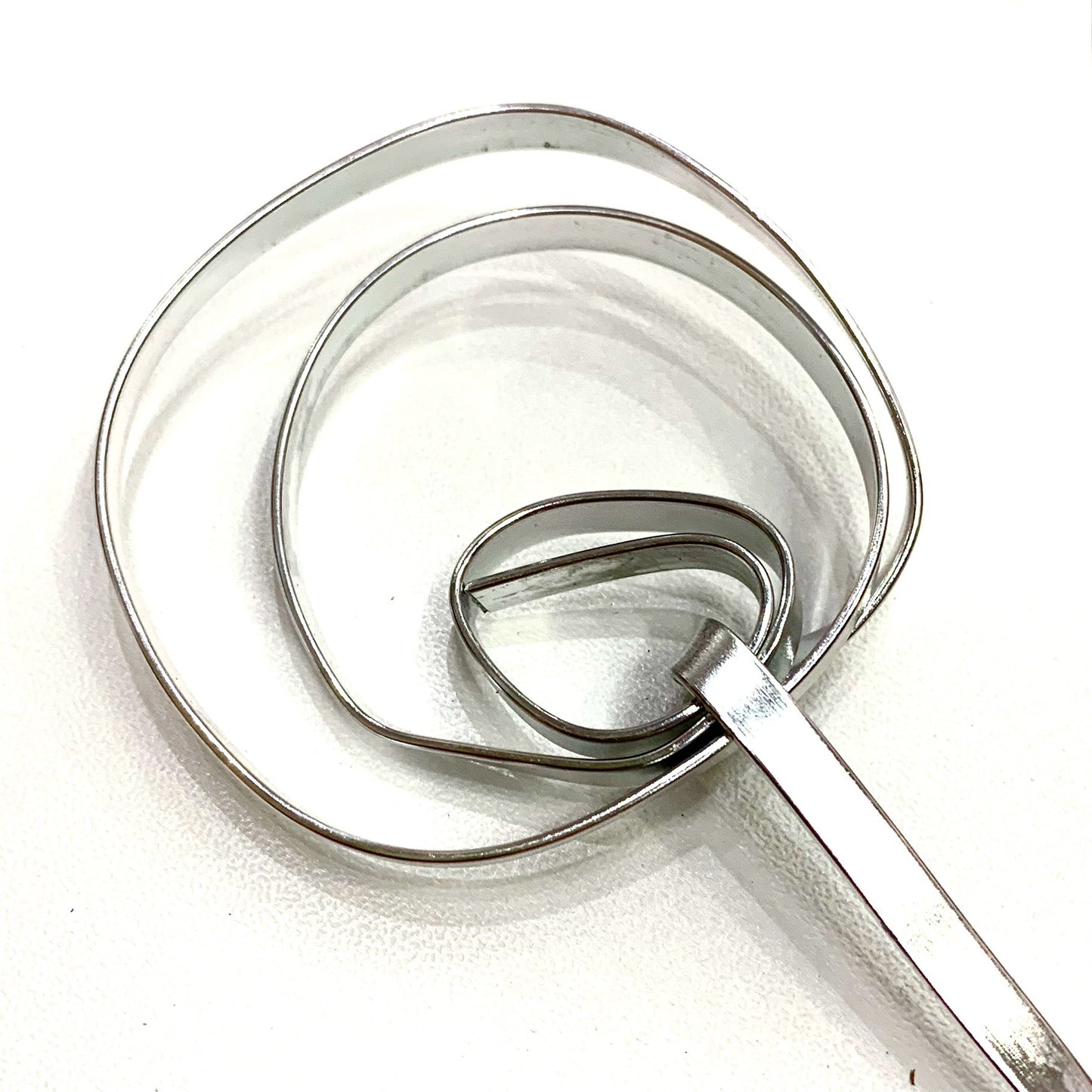 CARLEY CLARKE-RUSHTON - "Abstract Flowers #2- Buttons" Wire Wall Hanging/Sculpture