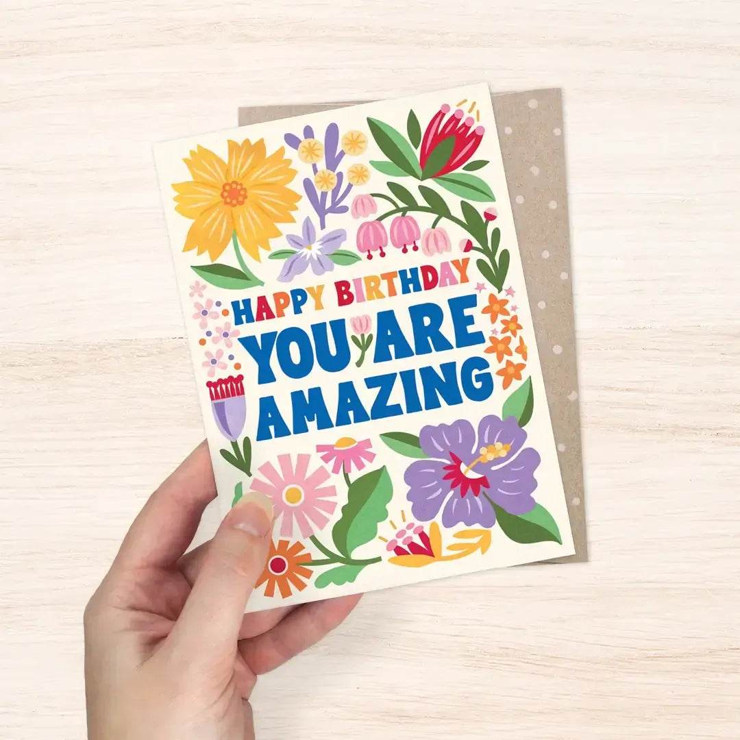 EARTH GREETINGS- Amazing Birthday Card