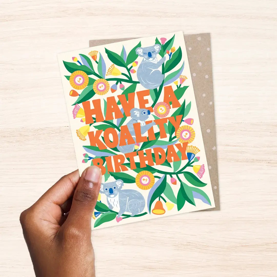 EARTH GREETINGS- Koality Birthday Card