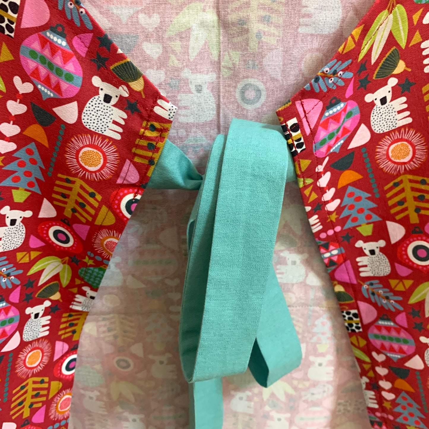 MUMMA WHOOPEE - "Abstract Australiana" Christmas Apron