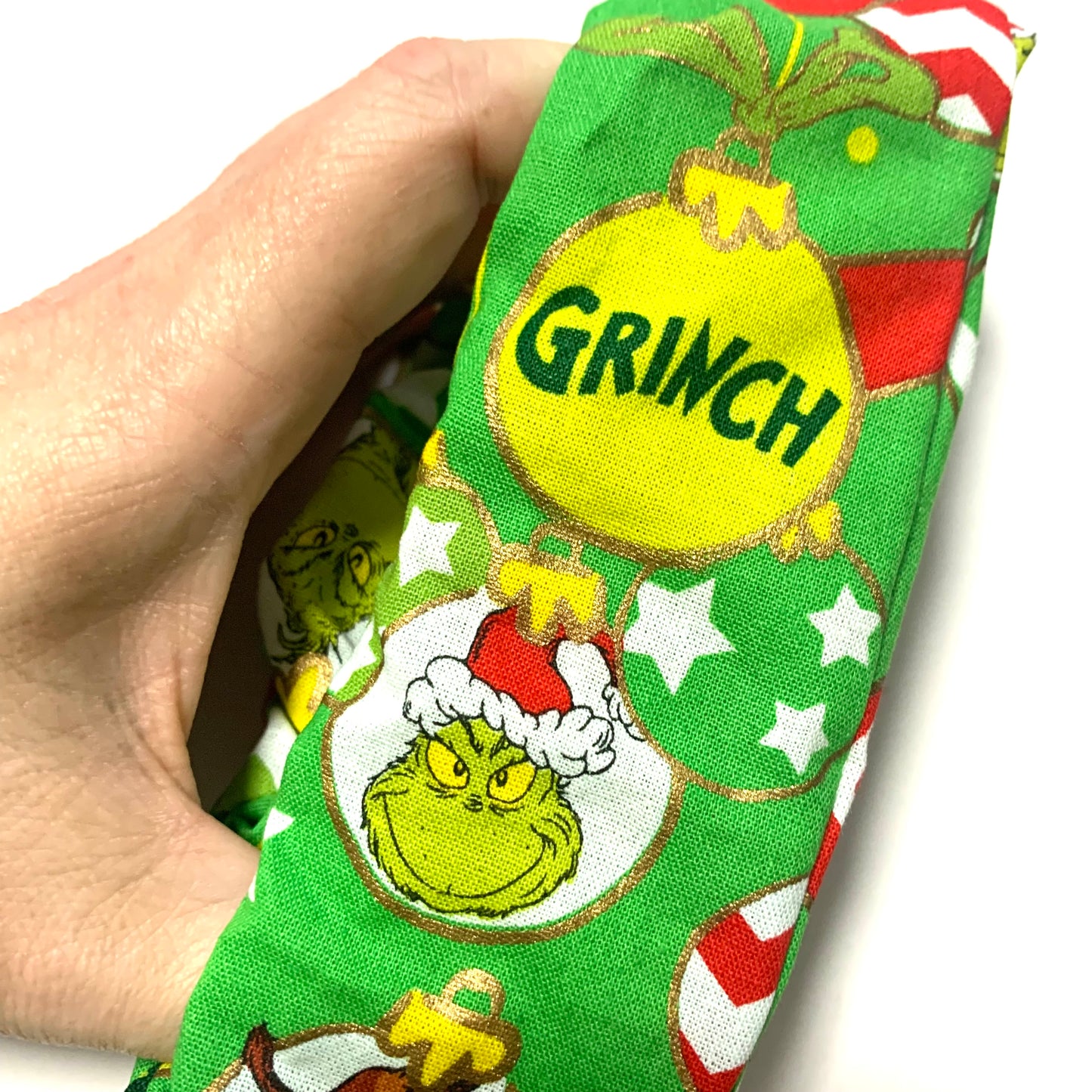 MUMMA WHOOPEE - Jumbo "Green Grinch" Christmas Scrunchies