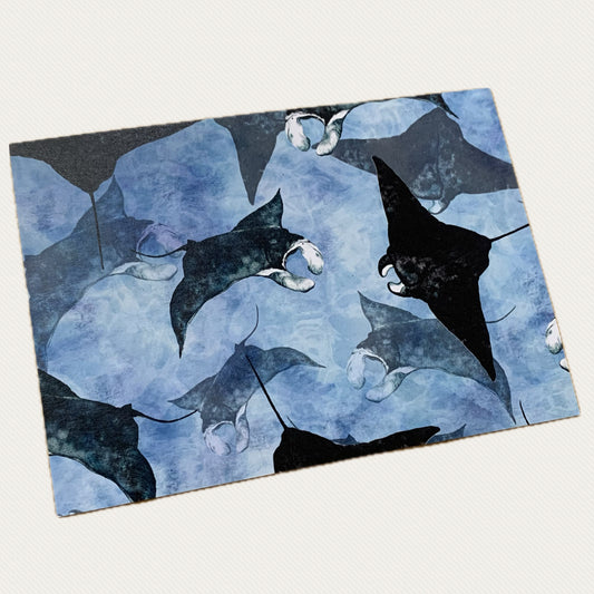 Shanna Trees Creations- Manta Ray Postcard