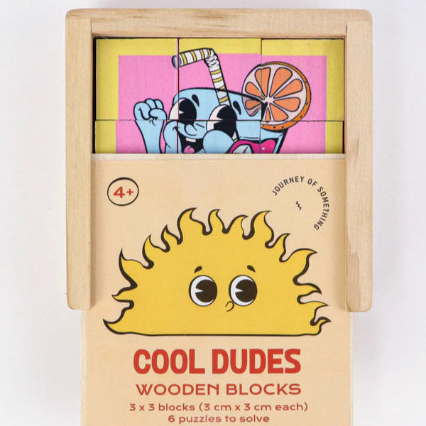 JOURNEY OF SOMETHING - Wooden Block Puzzle - Cool Dudes