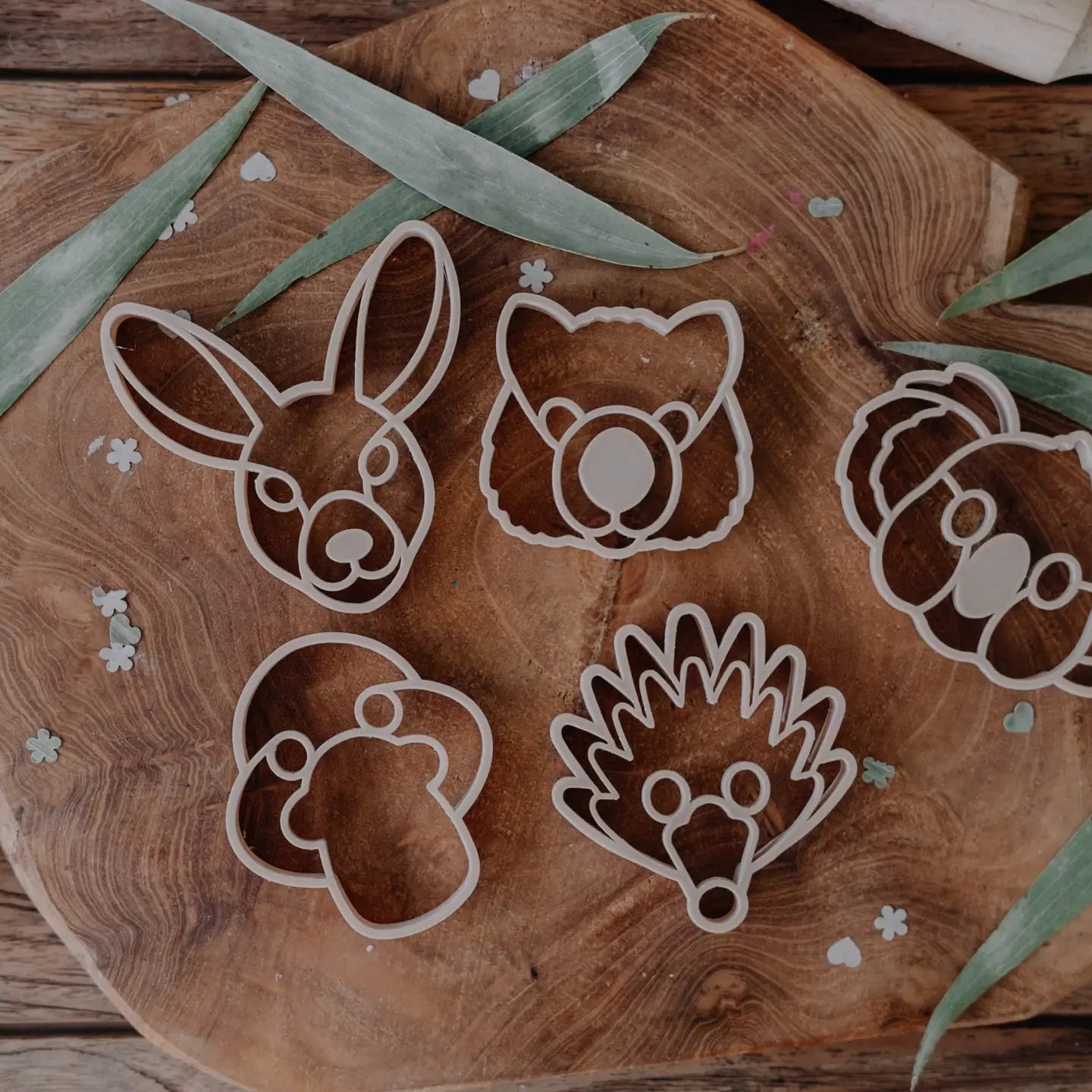 KINFOLK PANTRY- Australian Animal Cutter Set - Eco Playdough Tools