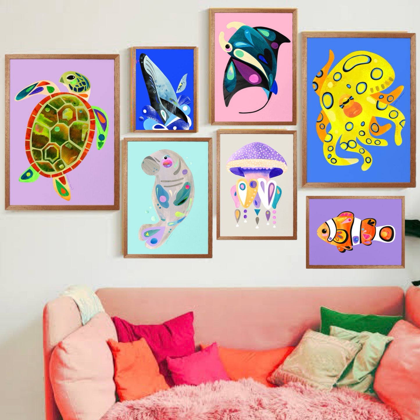 PETE CROMER - DUGONG A3 FINE ART PRINT