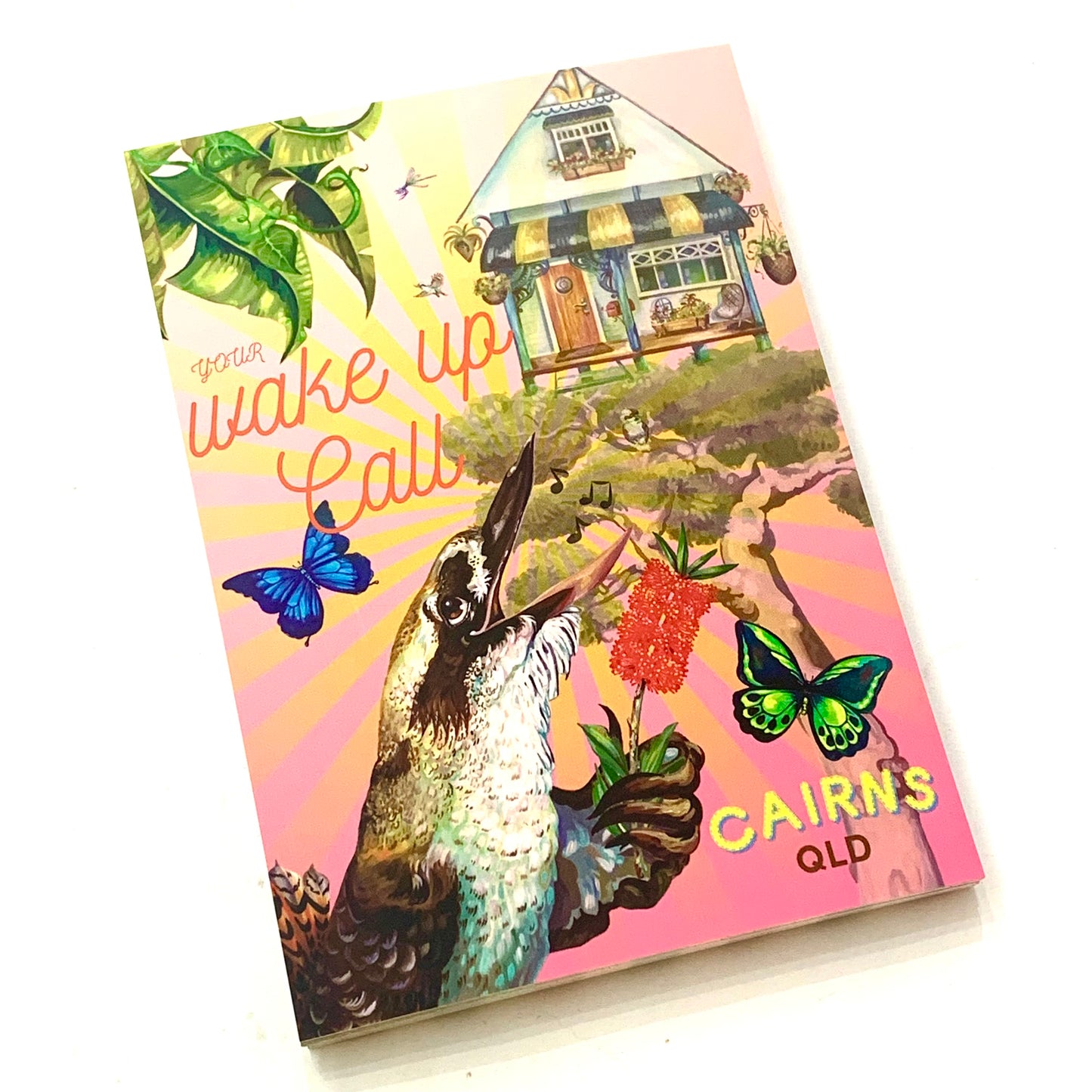 HAYLEY GILLESPIE - "WAKE UP CALL" POSTCARD