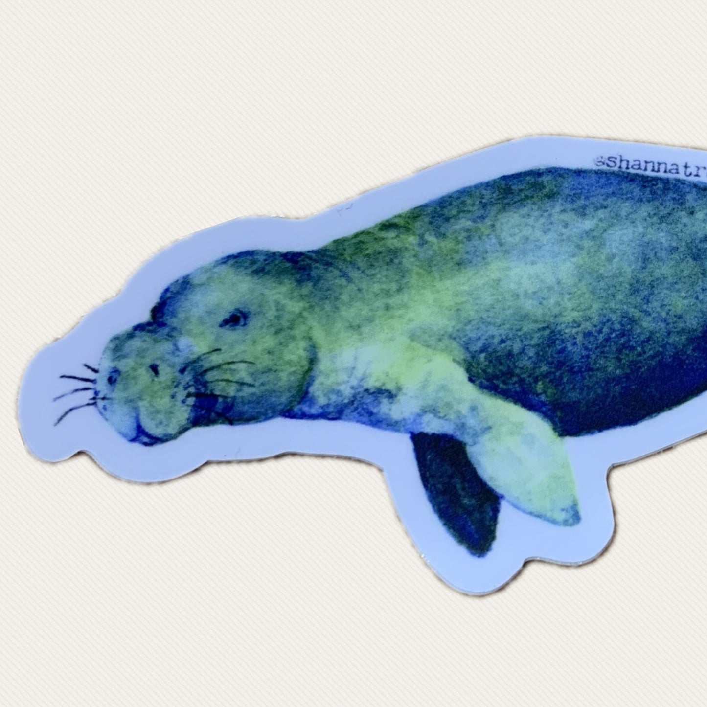 Shanna Trees Creations- Dugong Medium Sticker