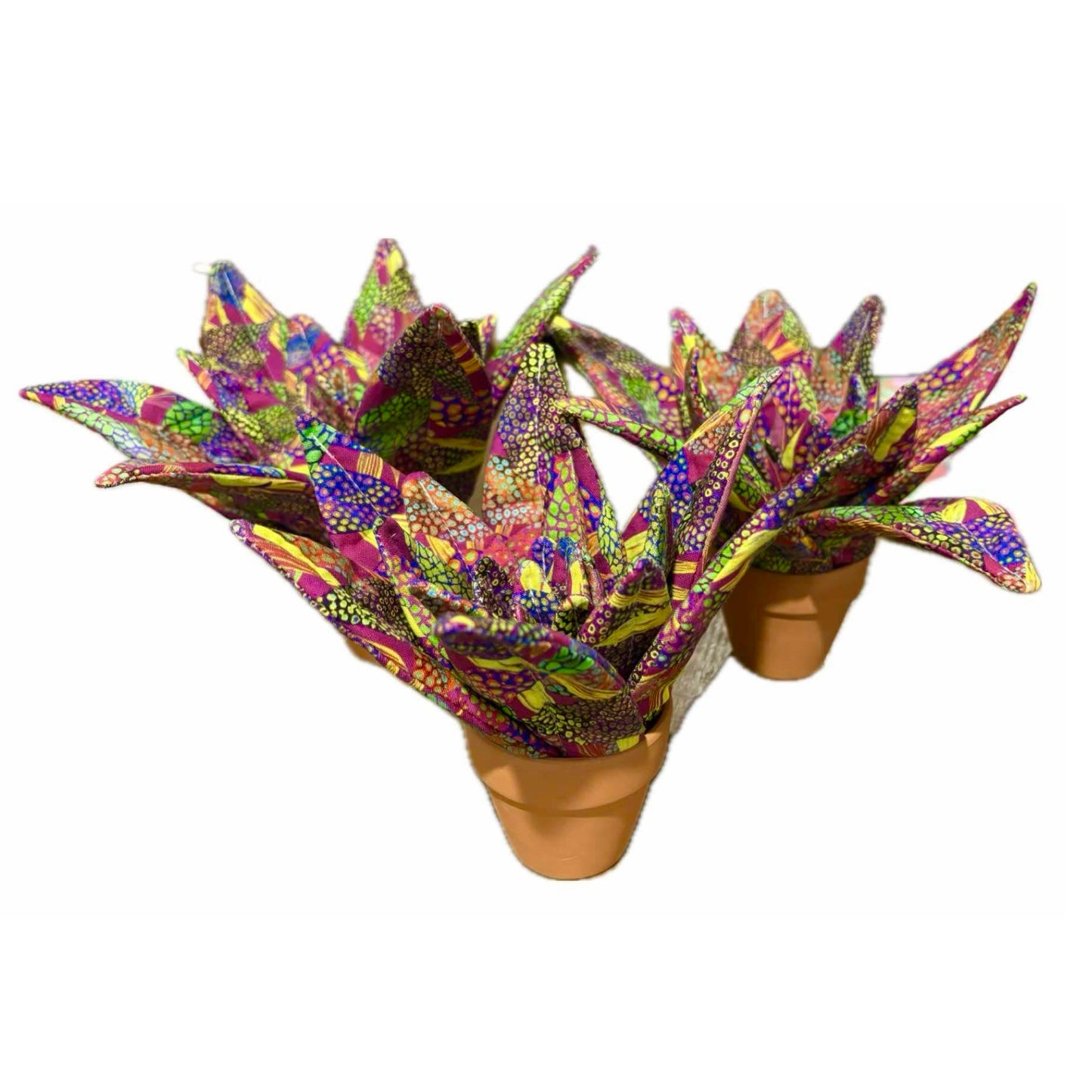 OH SEW ROSY: Mini Fabric Pot Plants