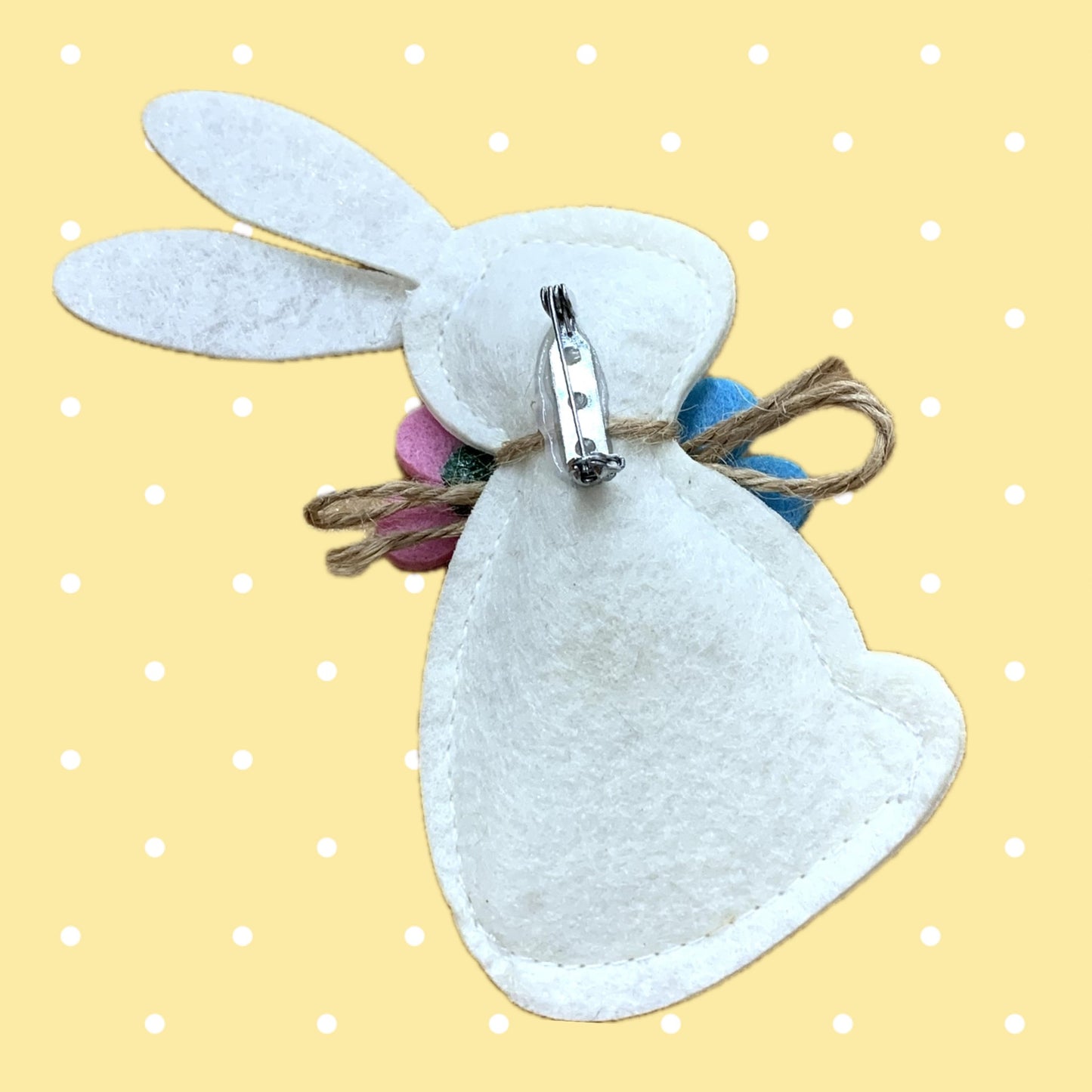 MAKIN' WHOOPEE BROOCH - Spring Bunny Brooch