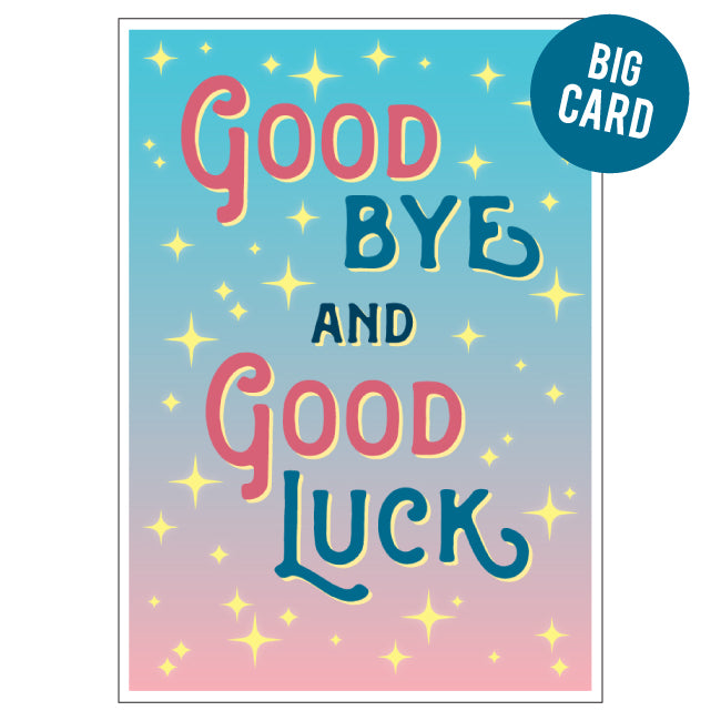 CANDLE BARK CREATIONS - TWINKLY FAREWELL Jumbo Gift Card