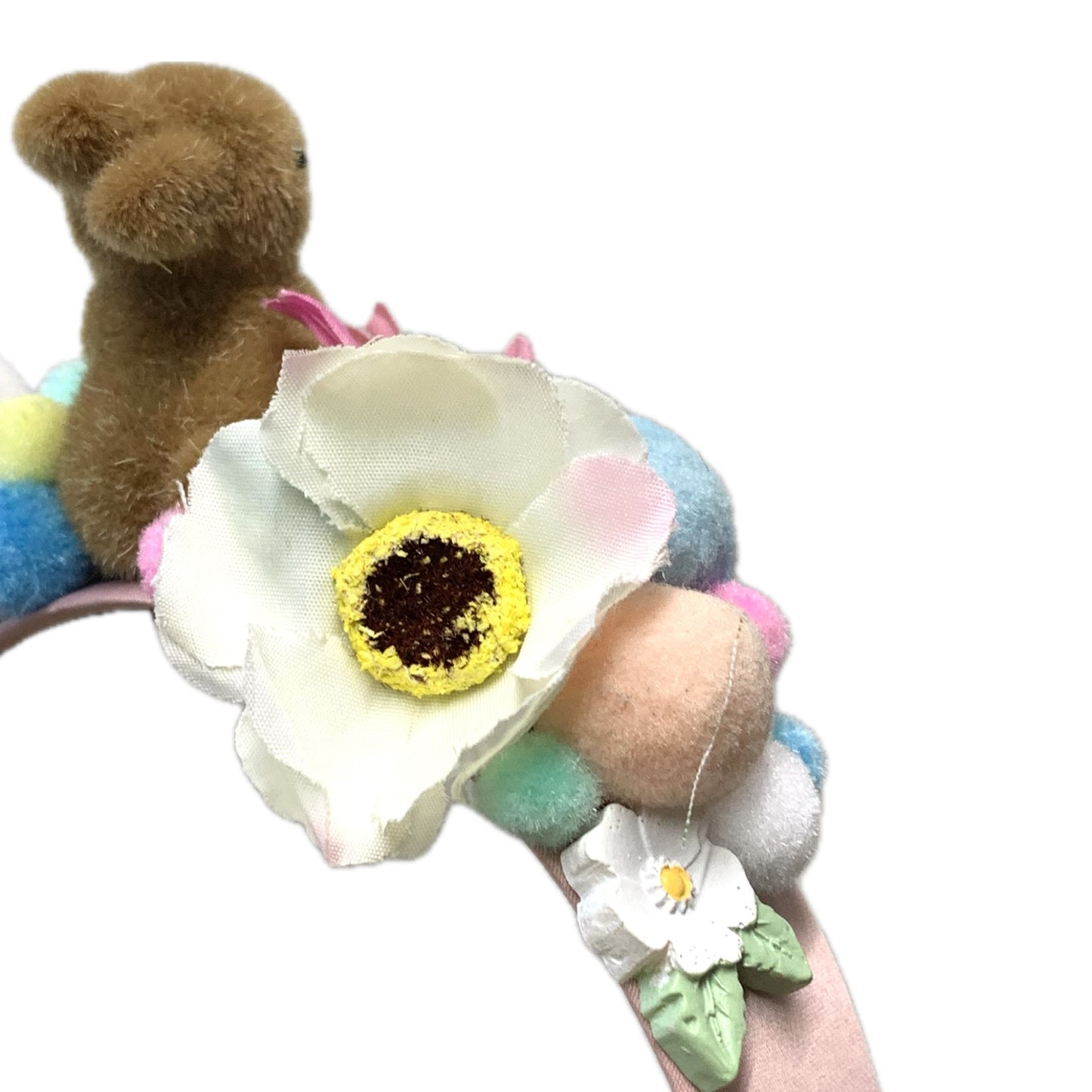 THIS BIRD HAS FLOWN- "BUNNIES & FLOWERS" EASTER FESTIVE HEADBAND