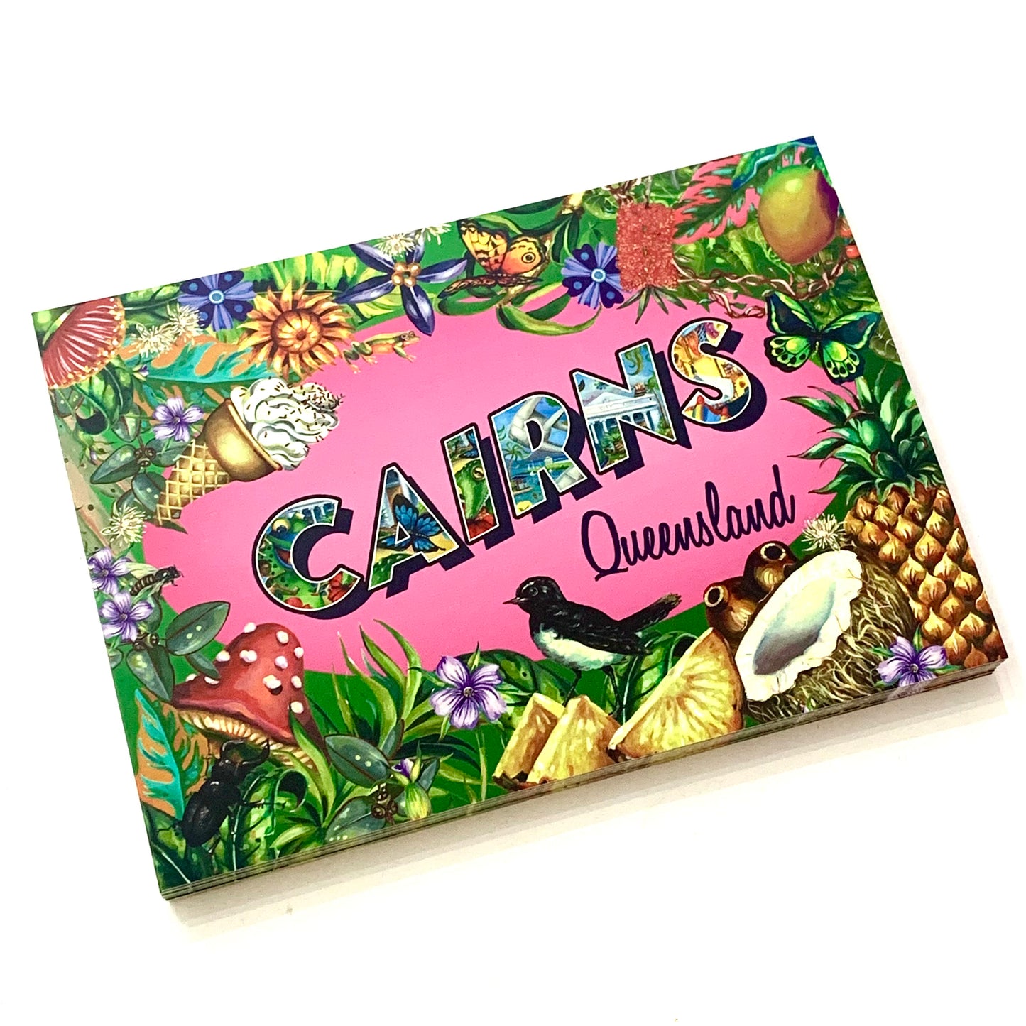 HAYLEY GILLESPIE - "COLOURFUL CAIRNS" POSTCARD