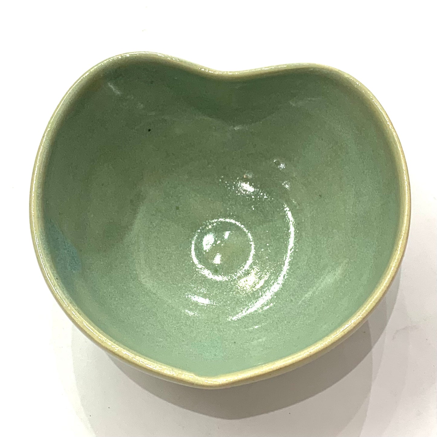 EARTH BY HAND- Heart Dishes- Pale Blue/Green