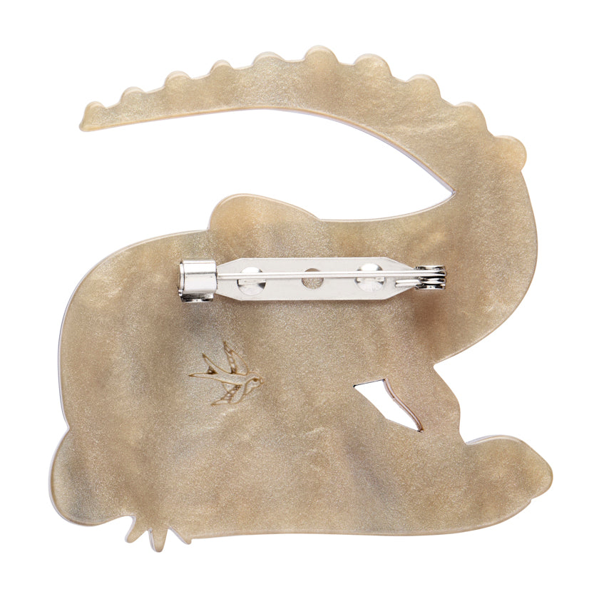 ERSTWILDER - "Crikey the Saltwater Crocodile" Brooch - AUSTRALIANA COLLECTION