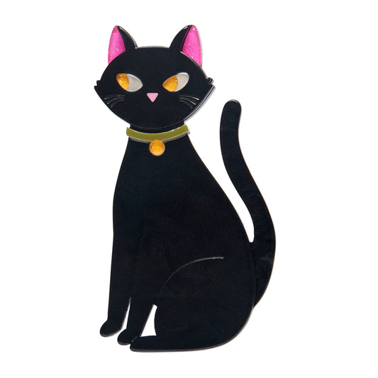 ERSTWILDER - "Bad Luck Charm Brooch" - HAUNTED AT HEART- HALLOWEEN COLLECTION