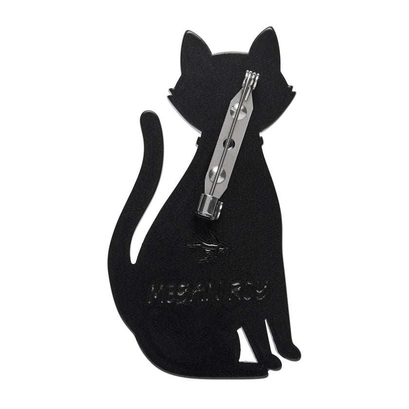 ERSTWILDER - "Bad Luck Charm Brooch" - HAUNTED AT HEART- HALLOWEEN COLLECTION