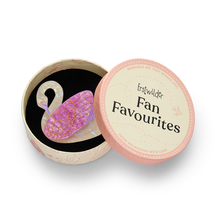 ERSTWILDER - Sabine the Swan Brooch - FAN FAVOURITES COLLECTION