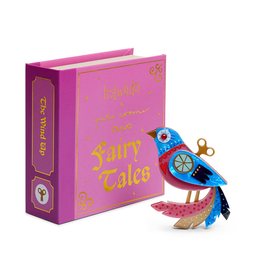 ERSTWILDER - "The Wind Up" Brooch - Pete Cromer Fairy Tales: Part 2
