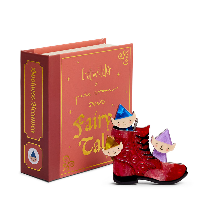 ERSTWILDER - "Business Acumen" Brooch - Pete Cromer Fairy Tales: Part 2