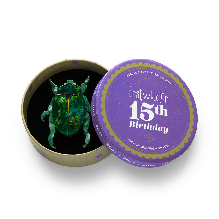 ERSTWILDER - "Nature's Noel" Brooch - 15th Birthday Fan Favourites