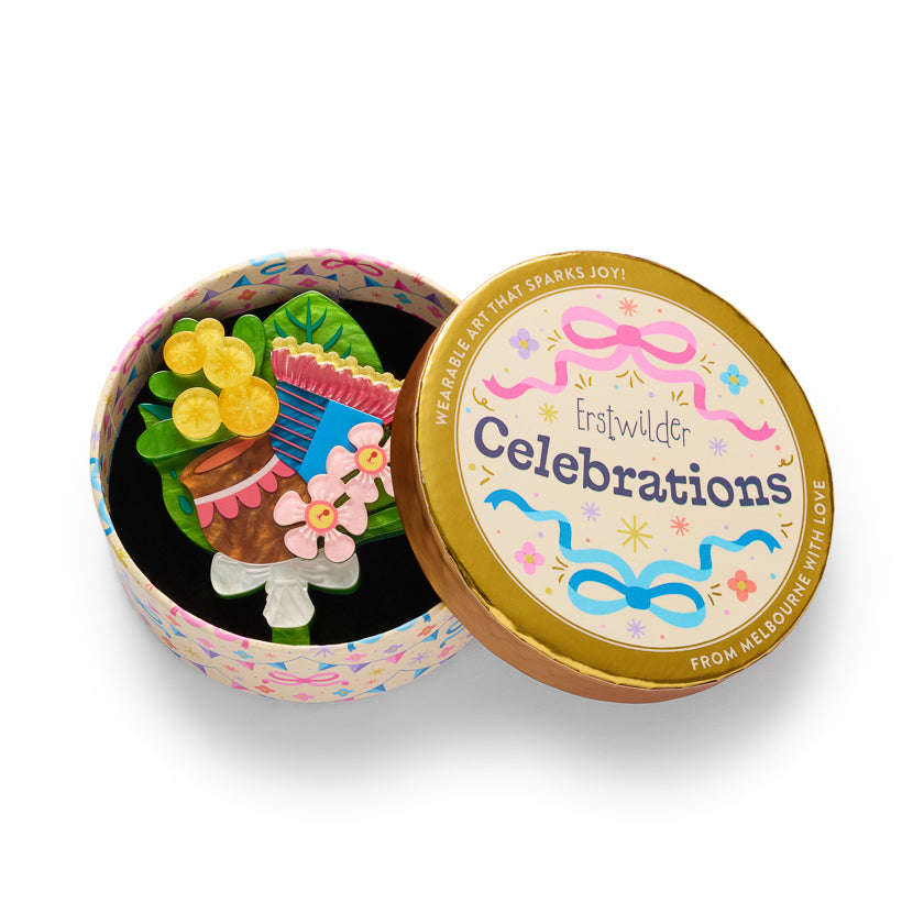 ERSTWILDER - "AUSTRALIA FAIR" Brooch - CELEBRATIONS