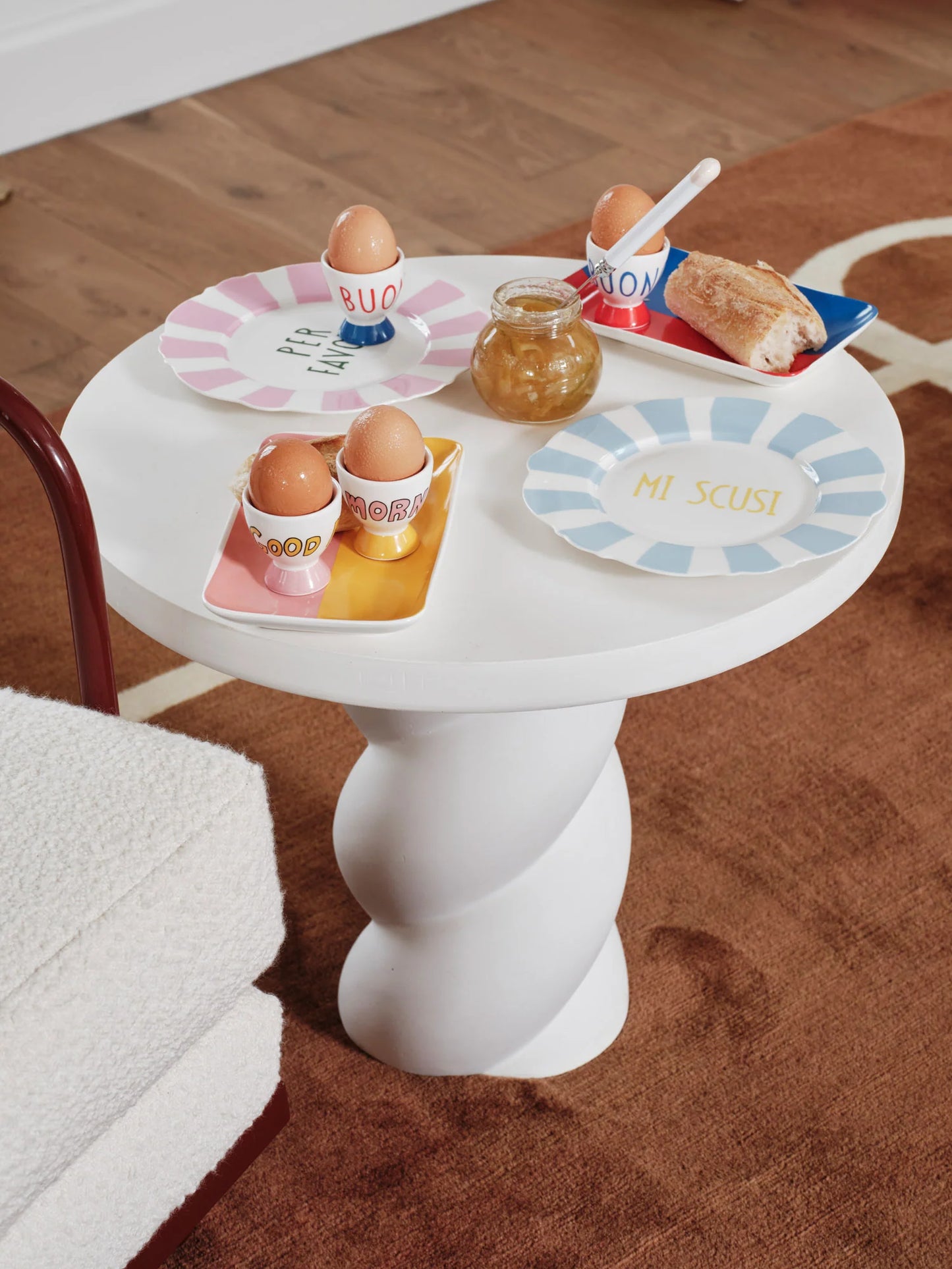 In The Roundhouse - "Buongiorno" Egg Cup Set