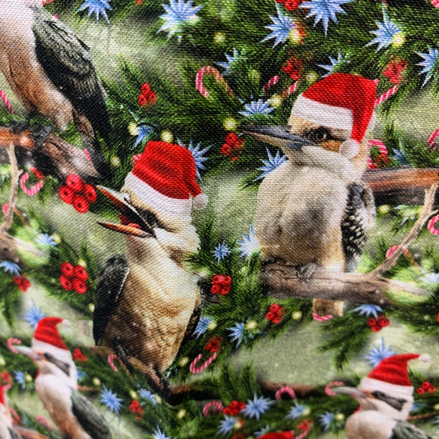 MUMMA WHOOPEE - "Christmas Kookaburras" Christmas Apron