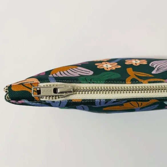 FABRIC DRAWER- Handmade Make-Up, Travel, Clutch Zip Purse - Frolic