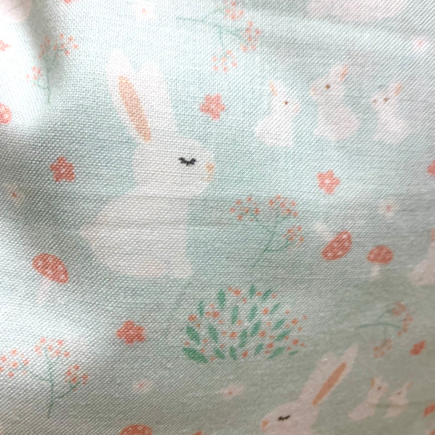 THIS BIRD HAS FLOWN -  Pastel Bunnies- MEDIUM JUMBO SCRUNCHIE HEADBAND