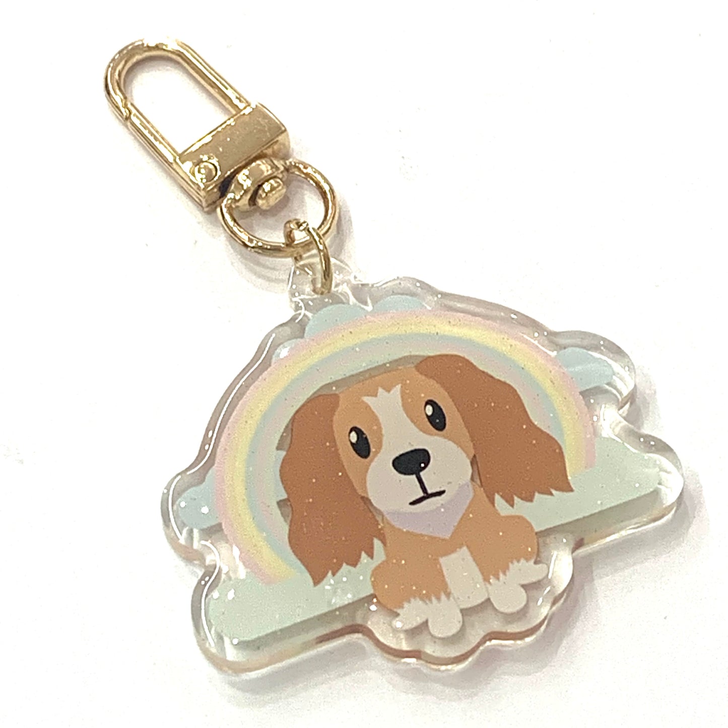 SHERBET CANDY- Far Far Away Collection - Over the Rainbow Keyring