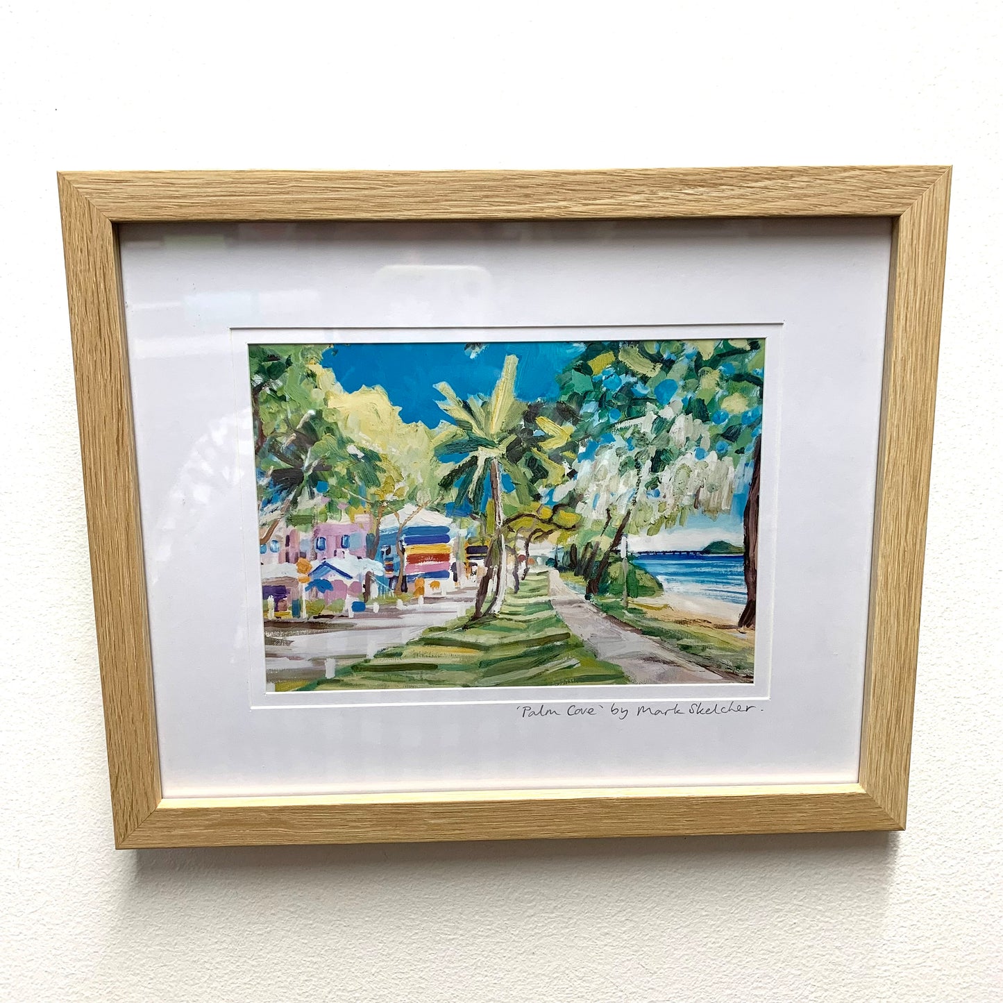Mark Skelcher Artist - "Palm Cove"- Framed Artist Print
