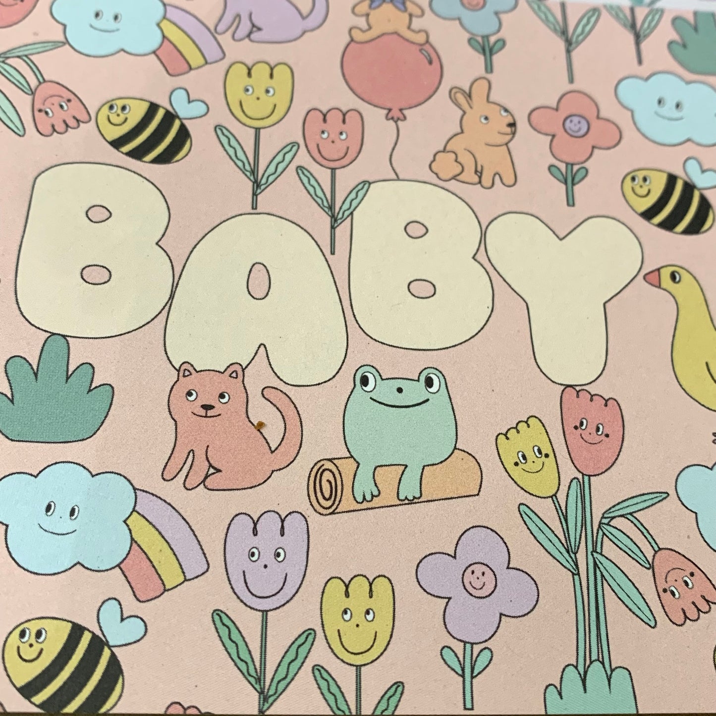 AHD - Bubble Baby- Blank Greeting Card