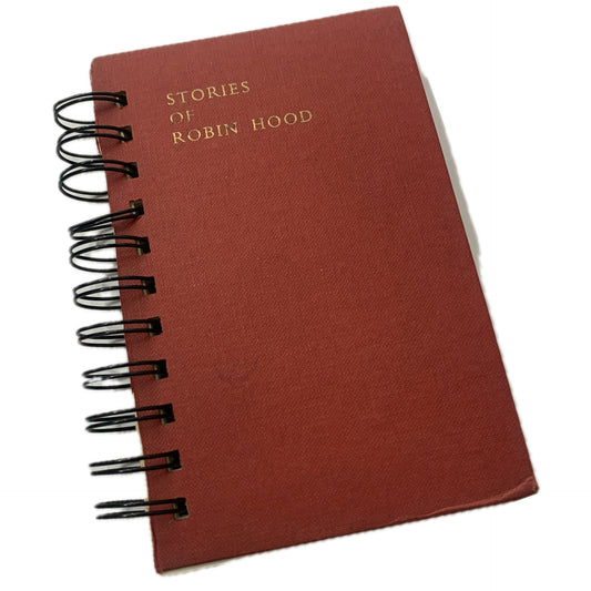 THIS BIRD HAS FLOWN - Rebound Book Journals- Robin Hood