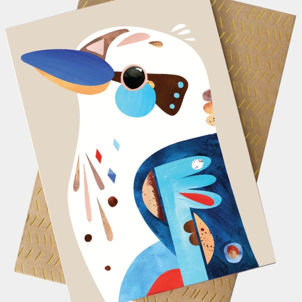 PETE CROMER - KOOKABURRA GREETING CARD