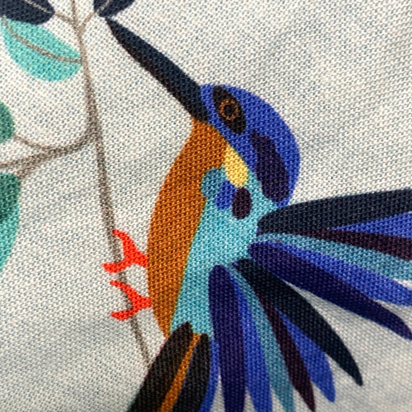 Teacups n Quilts- Kingfisher Fabric Hat- Adult Size