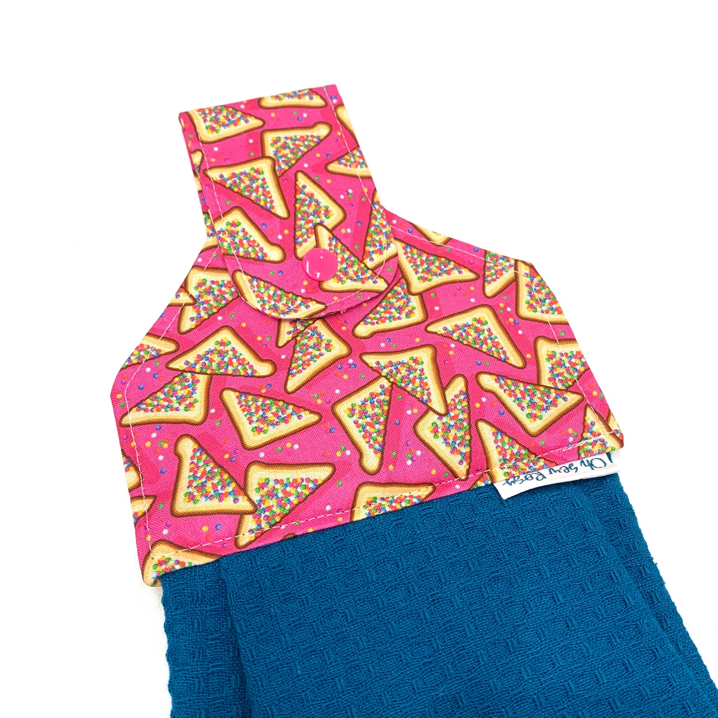 OH SEW ROSY: Hanging Towels- Fairy Bread
